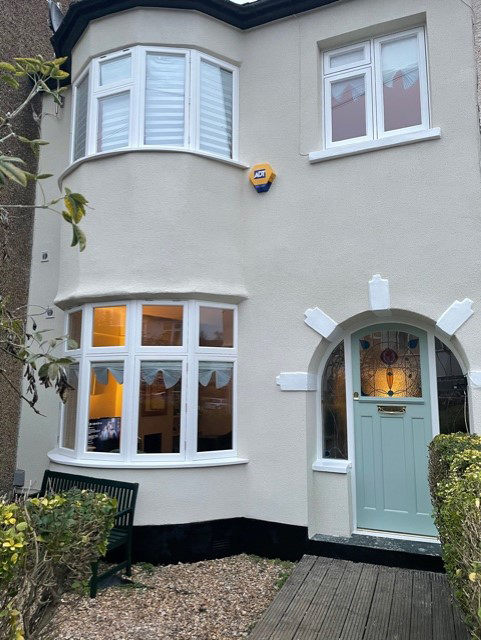 Glazed Front Door